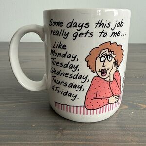 Vintage Hallmark Shoe Box Greetings cheeky mug